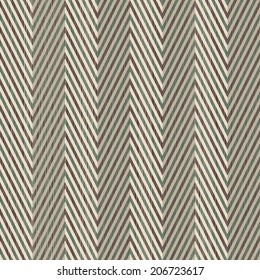 Fashion zigzag pattern in retro colors, seamless vector background