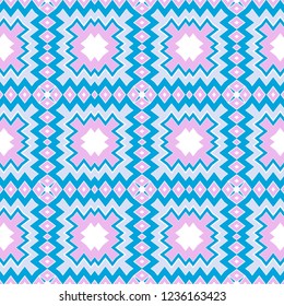Fashion Zigzag Pattern. Vector Background. For Scrapbooking Design, Printing, Wallpaper, Decor, Fabric, Invitation.