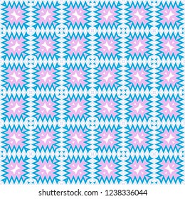 Fashion Zigzag Pattern. Vector Background. For Scrapbooking Design, Printing, Wallpaper, Decor, Fabric, Invitation.