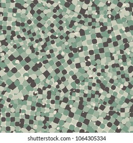 Fashionable abstract background. Multicolor texture. Squares, circles and intermediate forms.