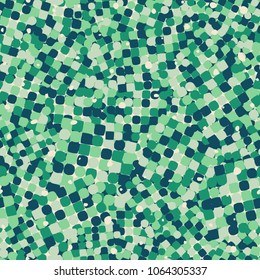 Fashionable abstract background. Multicolor texture. Squares, circles and intermediate forms.