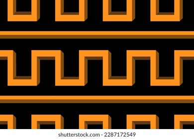 FASHIONABLE ANCIENT GREECE ORNAMENT SEAMLESS VECTOR PATTERN FOR DESIGN AND DECORATION