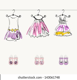 fashionable beautiful clothes for little girls