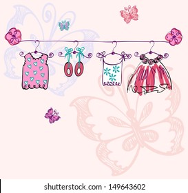 fashionable beautiful clothes for little girls