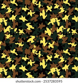 fashionable camouflage modern Commando pattern, vector military print
