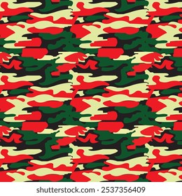 fashionable camouflage modern pattern, vector military