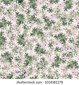 Fashionable camouflage from oblique six-pointed stars.