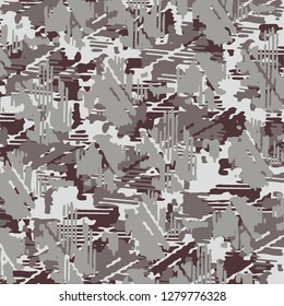 Fashionable camouflage pattern