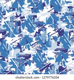 Fashionable camouflage pattern