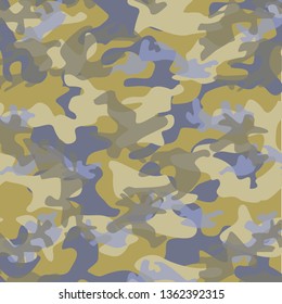 Fashionable camouflage pattern