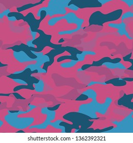 Fashionable camouflage pattern
