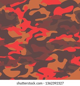 Fashionable camouflage pattern