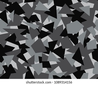 Fashionable camouflage pattern, military print .Seamless illustration