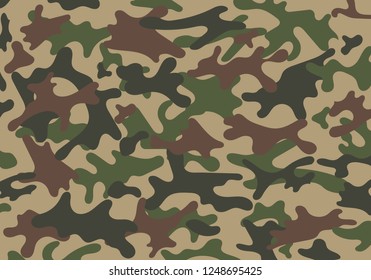 Fashionable camouflage pattern, vector illustration.
