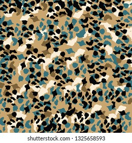 Fashionable camouflage pattern vector illustration