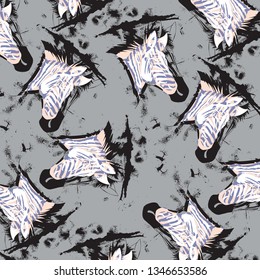 Fashionable camouflage pattern, vector illustration