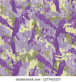 Fashionable camouflage pattern, vector illustration. Animal print, leopard texture 