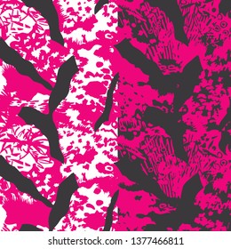 Fashionable camouflage pattern, vector illustration.