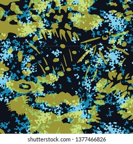 Fashionable camouflage pattern, vector illustration.