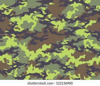 Fashionable camouflage pattern, vector illustration. Military print .Seamless vector wallpaper