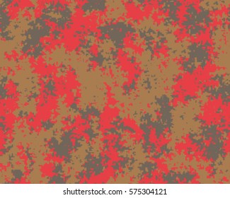 Fashionable camouflage pattern, vector illustration. Military print. Seamless vector wallpaper