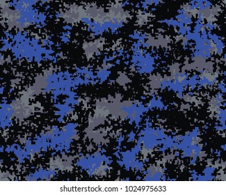 Fashionable camouflage pattern, vector illustration.Military print .Seamless vector wallpaper