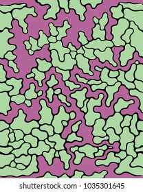 Fashionable camouflage pattern, vector illustration.Military print .Seamless vector wallpaper