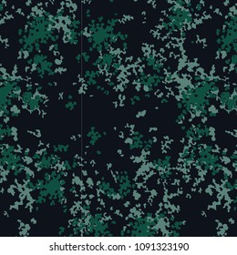 Fashionable camouflage pattern, vector illustration.Military print  Vector wallpaper