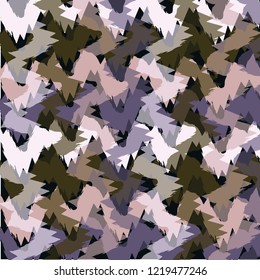 Fashionable camouflage pattern, vector illustration.Military print  Vector wallpaper