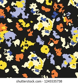 Fashionable camouflage pattern, vector illustration.Military print  Vector wallpaper