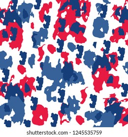 Fashionable camouflage pattern, vector illustration.Military print  Vector wallpaper
