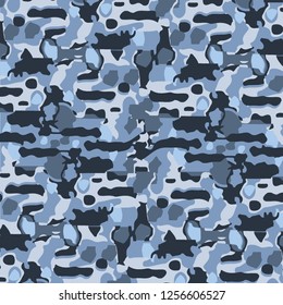 Fashionable camouflage pattern, vector illustration.Military print  Vector wallpaper