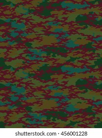 Fashionable camouflage pattern, vector illustration.Military print .Seamless vector wallpaper