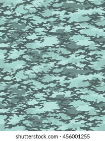 Fashionable camouflage pattern, vector illustration.Military print .Seamless vector wallpaper