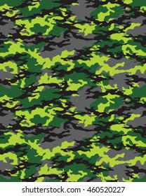 Fashionable camouflage pattern, vector illustration.Military print .Seamless vector wallpaper