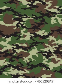 Fashionable camouflage pattern, vector illustration.Military print .Seamless vector wallpaper