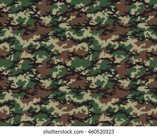 Fashionable camouflage pattern, vector illustration.Military print .Seamless vector wallpaper