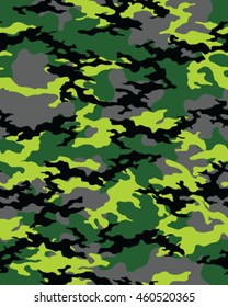 Fashionable camouflage pattern, vector illustration.Military print .Seamless vector wallpaper