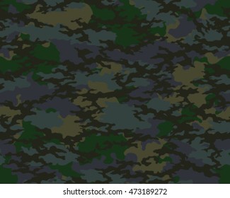 Fashionable camouflage pattern, vector illustration.Military print .Seamless vector wallpaper