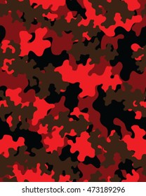 Fashionable camouflage pattern, vector illustration.Military print .Seamless vector wallpaper