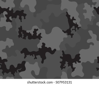 Fashionable camouflage pattern, vector illustration.Military print .Seamless vector wallpaper