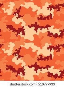 Fashionable camouflage pattern, vector illustration.Military print .Seamless vector wallpaper
