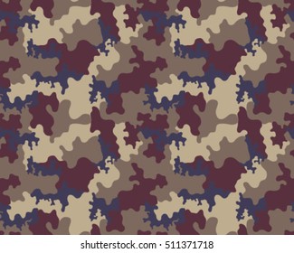 Fashionable camouflage pattern, vector illustration.Military print .Seamless vector wallpaper
