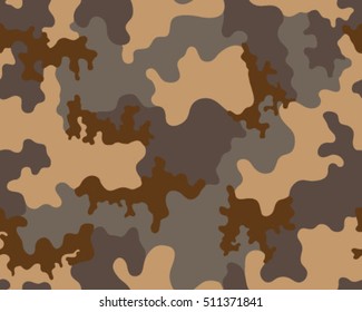 Fashionable camouflage pattern, vector illustration.Military print .Seamless vector wallpaper
