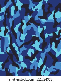 Fashionable camouflage pattern, vector illustration.Military print .Seamless vector wallpaper