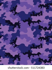 Fashionable camouflage pattern, vector illustration.Military print .Seamless vector wallpaper