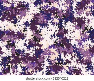 Fashionable camouflage pattern, vector illustration.Military print .Seamless vector wallpaper