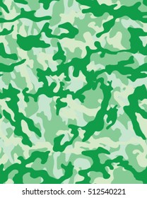 Fashionable camouflage pattern, vector illustration.Military print .Seamless vector wallpaper