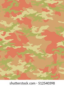 Fashionable camouflage pattern, vector illustration.Military print .Seamless vector wallpaper