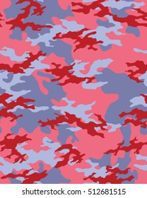 Fashionable camouflage pattern, vector illustration.Military print .Seamless vector wallpaper
